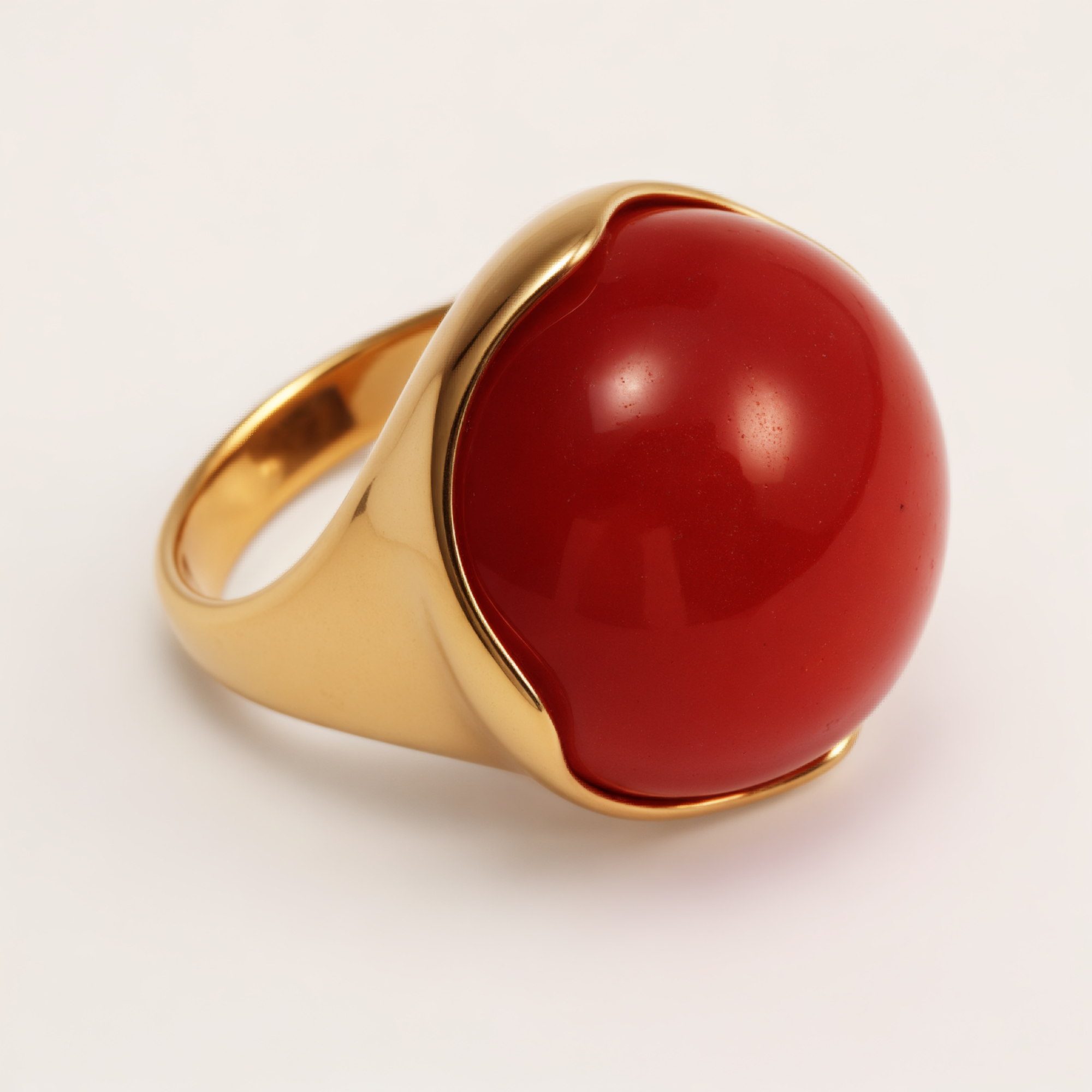 Multi - colored Gemstone Gold Ball Ring, Fashionable and Unique Women's Ring | BL87JS-JinBaoJewerly