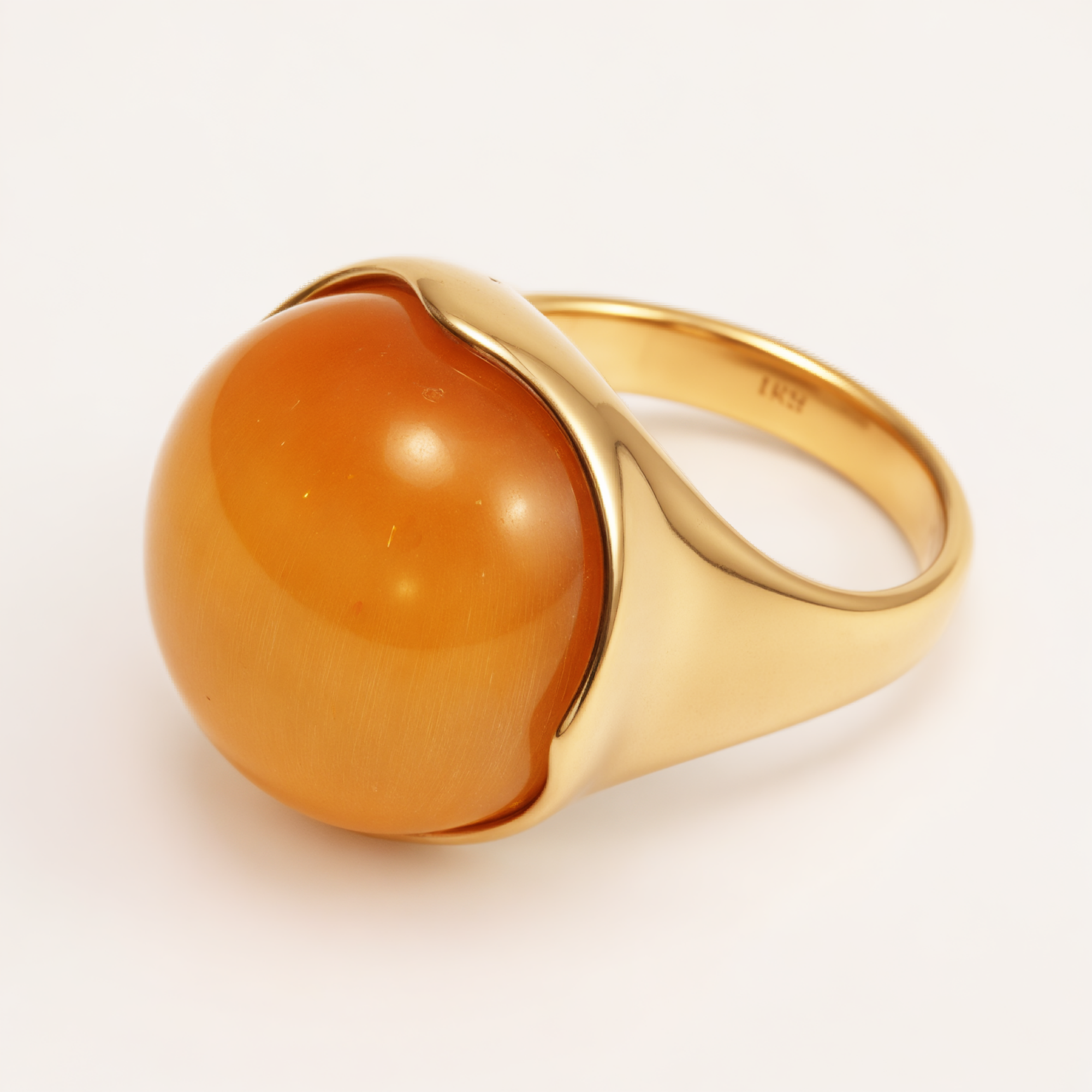 Multi - colored Gemstone Gold Ball Ring, Fashionable and Unique Women's Ring | BL87JS-JinBaoJewerly