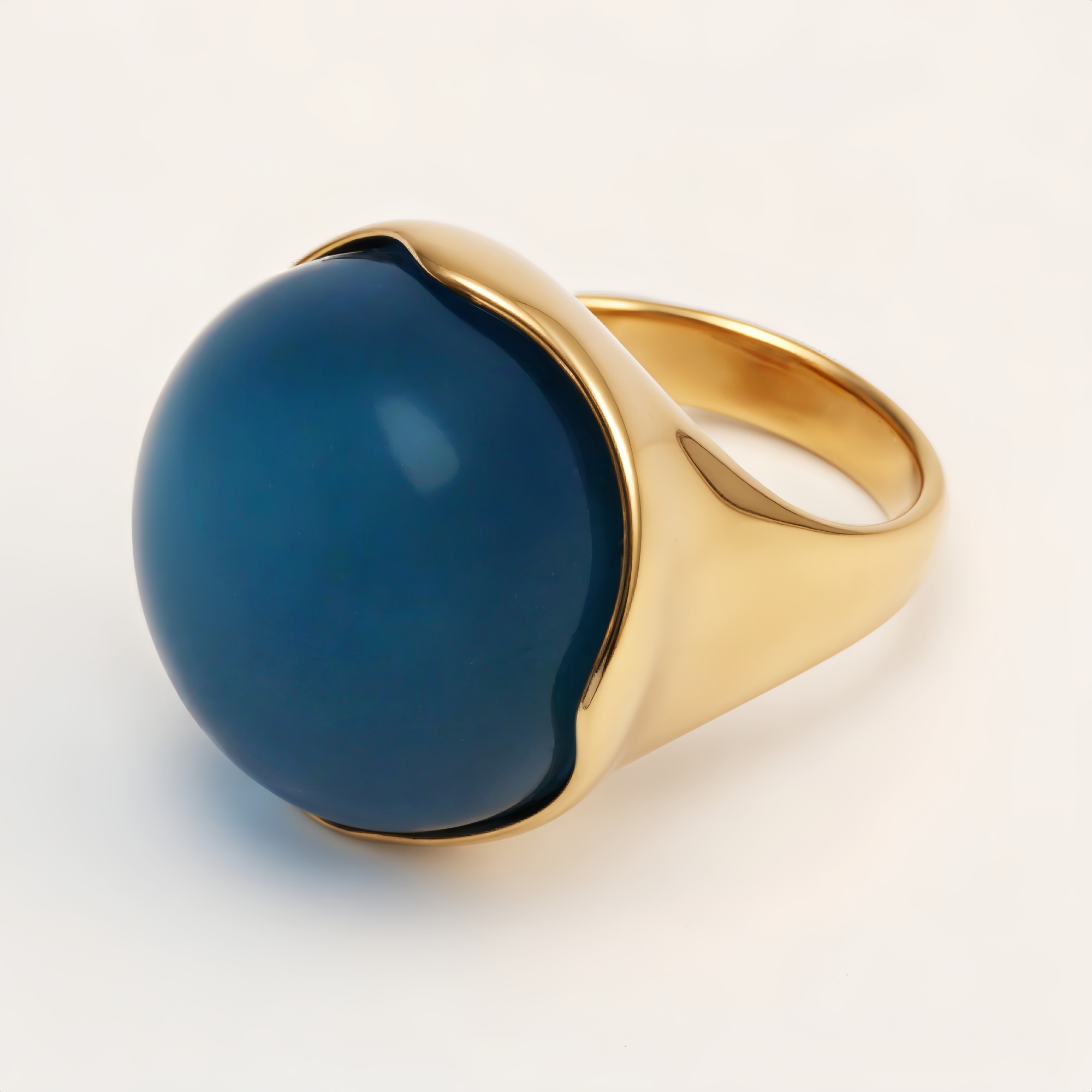 Multi - colored Gemstone Gold Ball Ring, Fashionable and Unique Women's Ring | BL87JS-JinBaoJewerly
