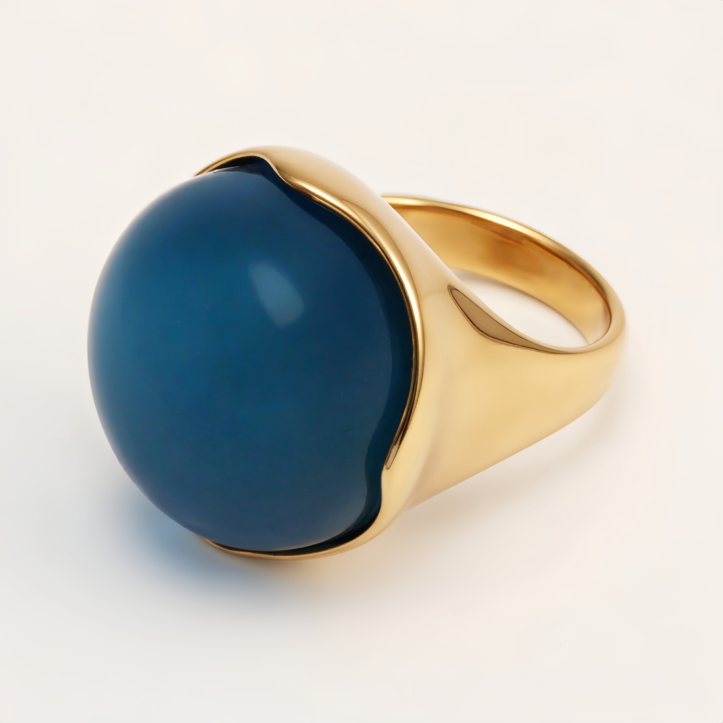 Multi - colored Gemstone Gold Ball Ring, Fashionable and Unique Women's Ring | BL87JS-JinBaoJewerly