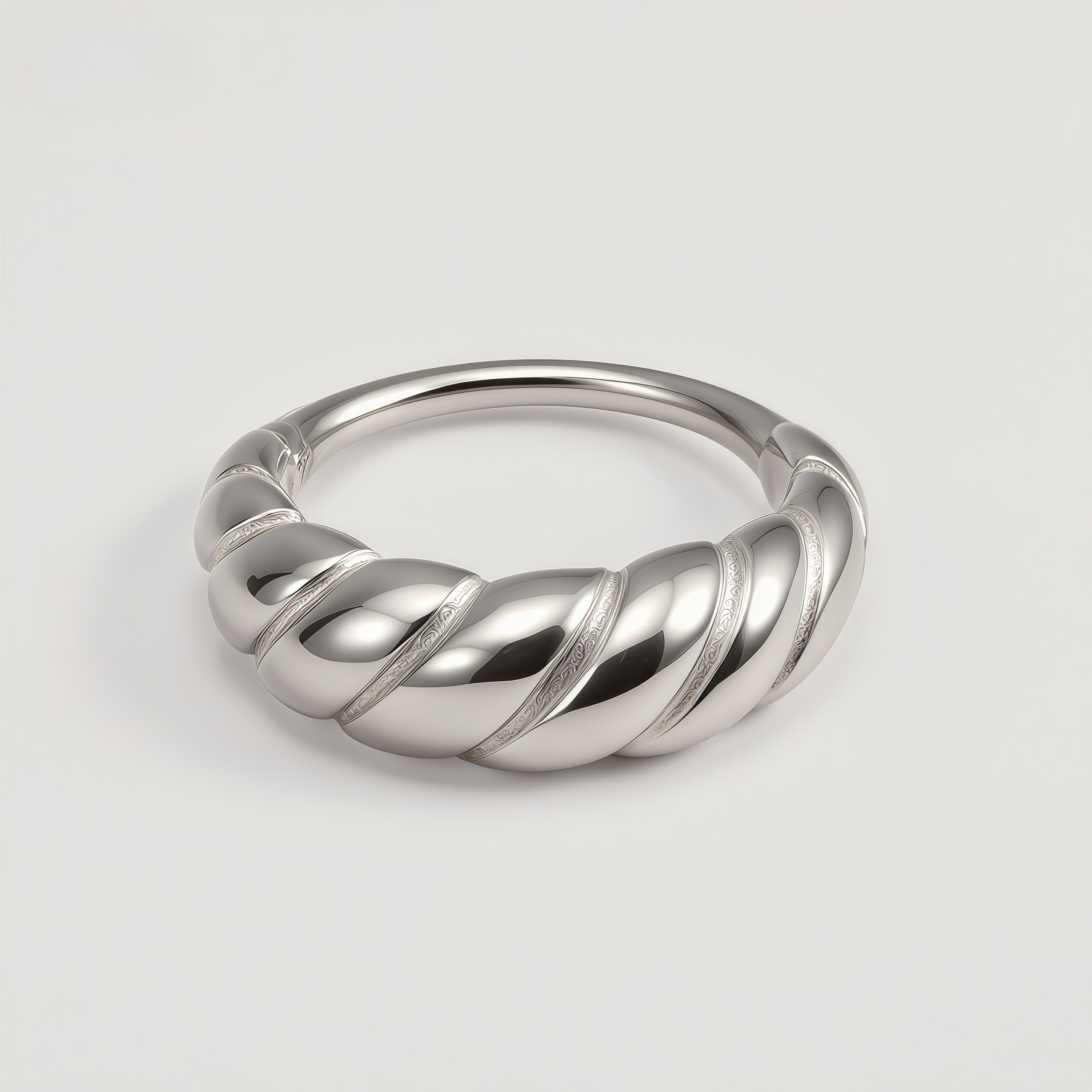 Twist Stainless Steel Ring Classic Fashion for Women | N0080