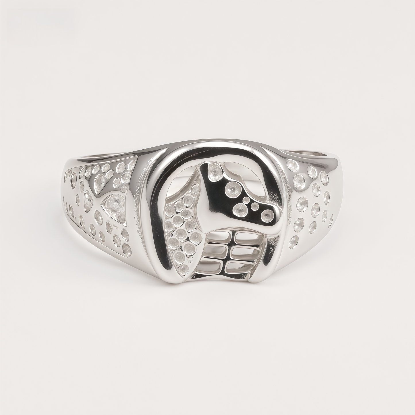 Vintage Lucky Horsehead Men's Ring | DZ443