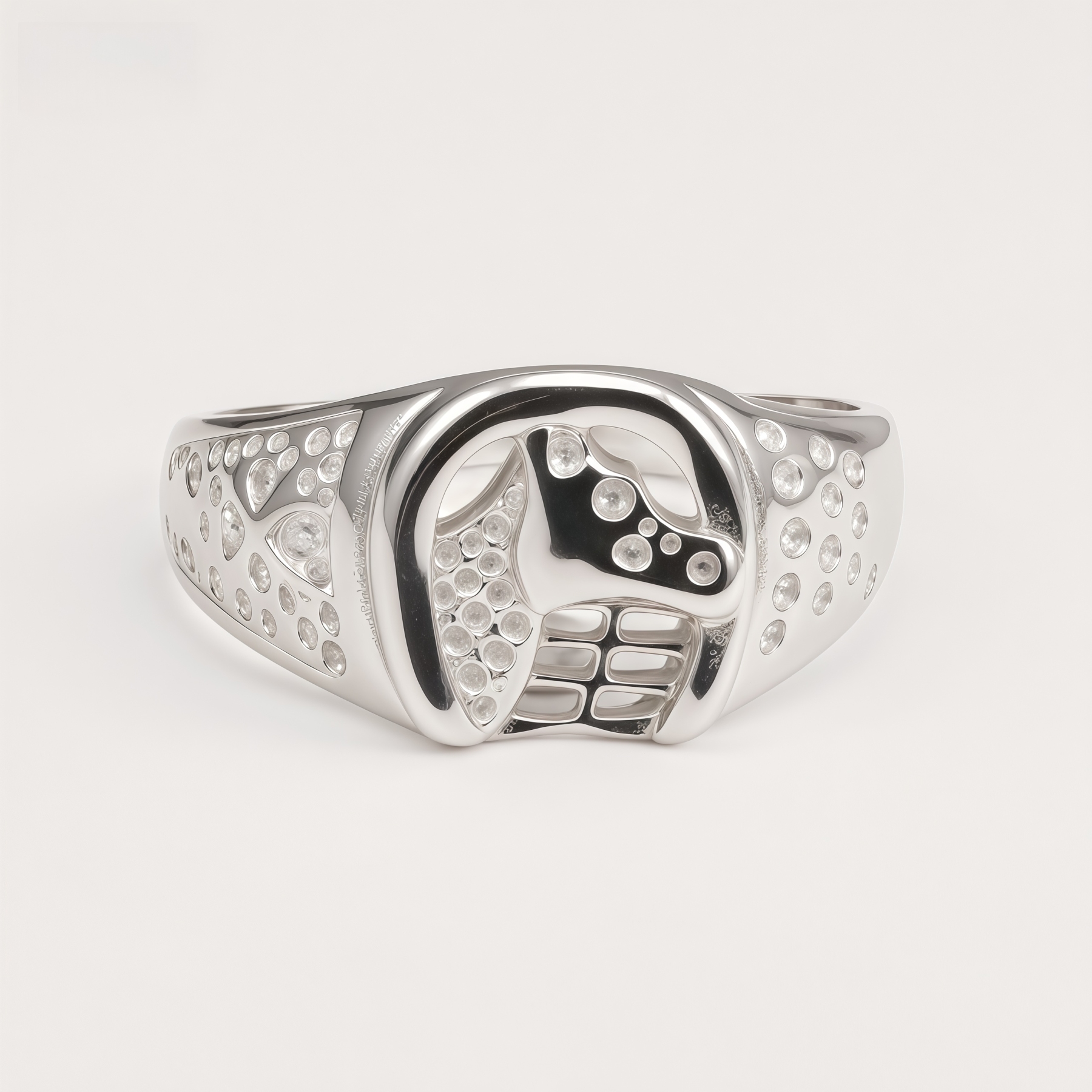 Vintage Lucky Horsehead Men's Ring | DZ443