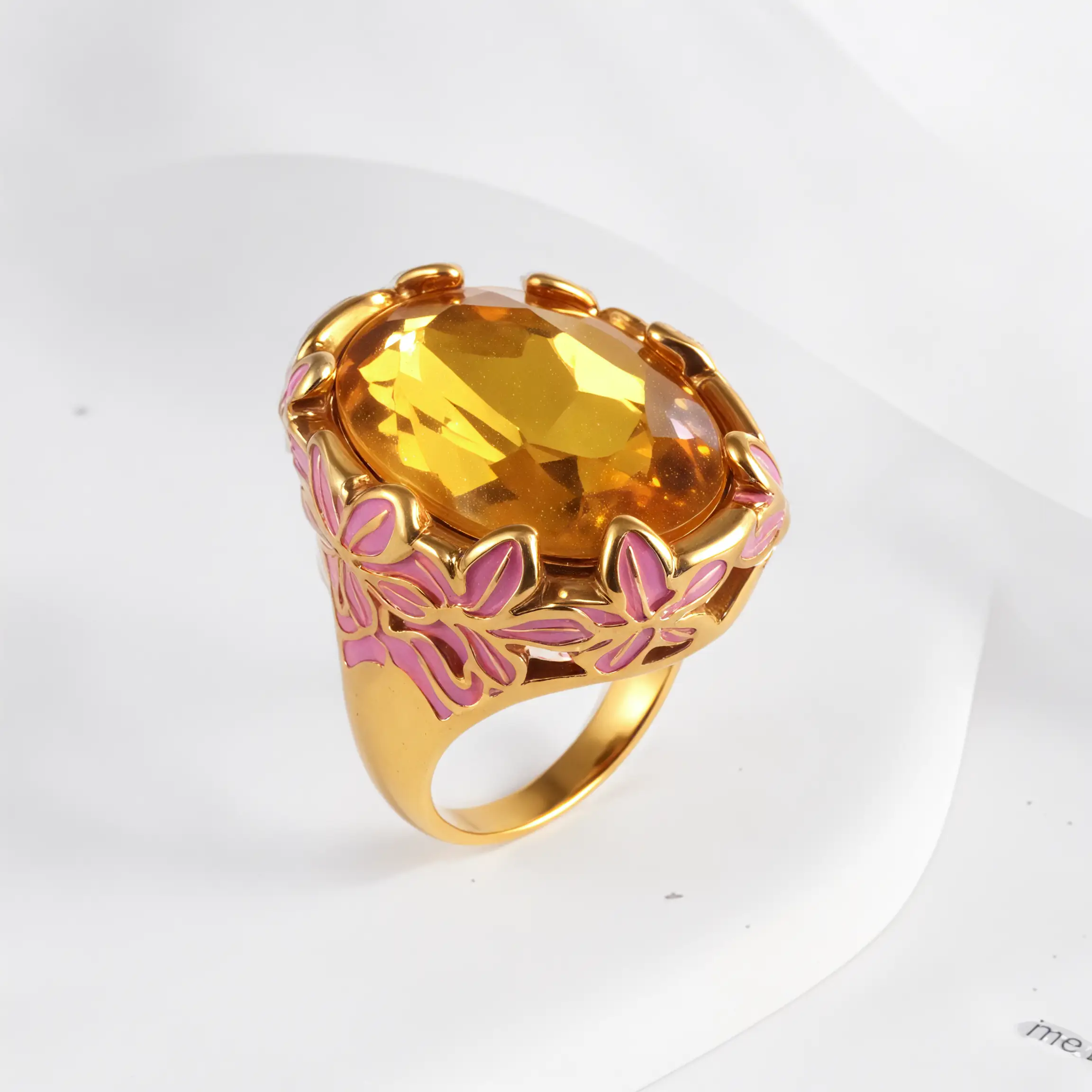 Gorgeous Vintage Colorful Gemstone Trendy Ring for Women | G004465-JinBaoJewerly