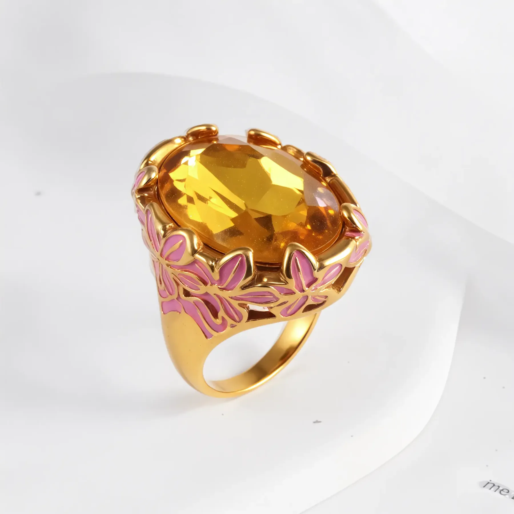 Gorgeous Vintage Colorful Gemstone Trendy Ring for Women | G004465-JinBaoJewerly