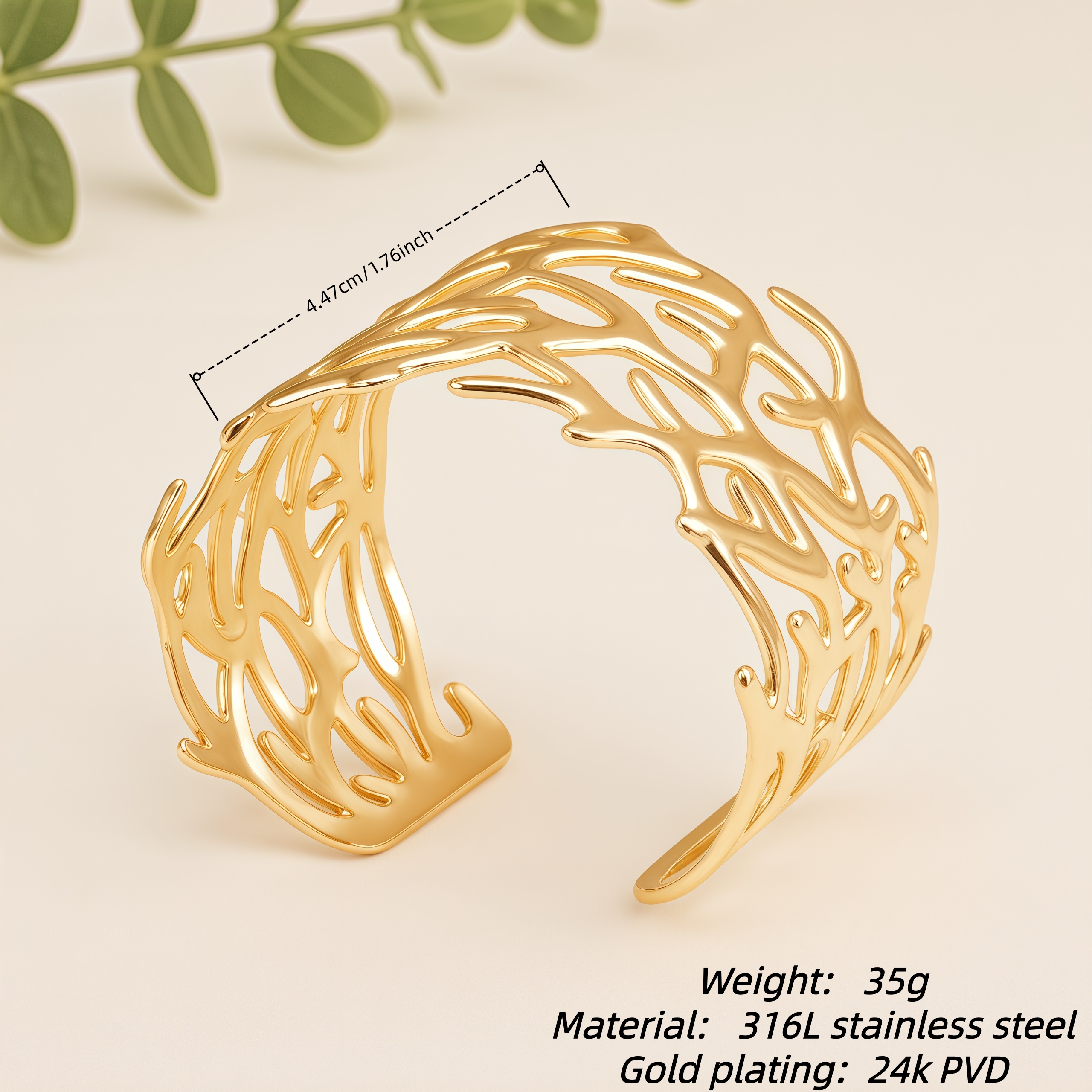 Minimalist Stainless Steel Women's Bracelet Hypoallergenic Tarnish Resistant