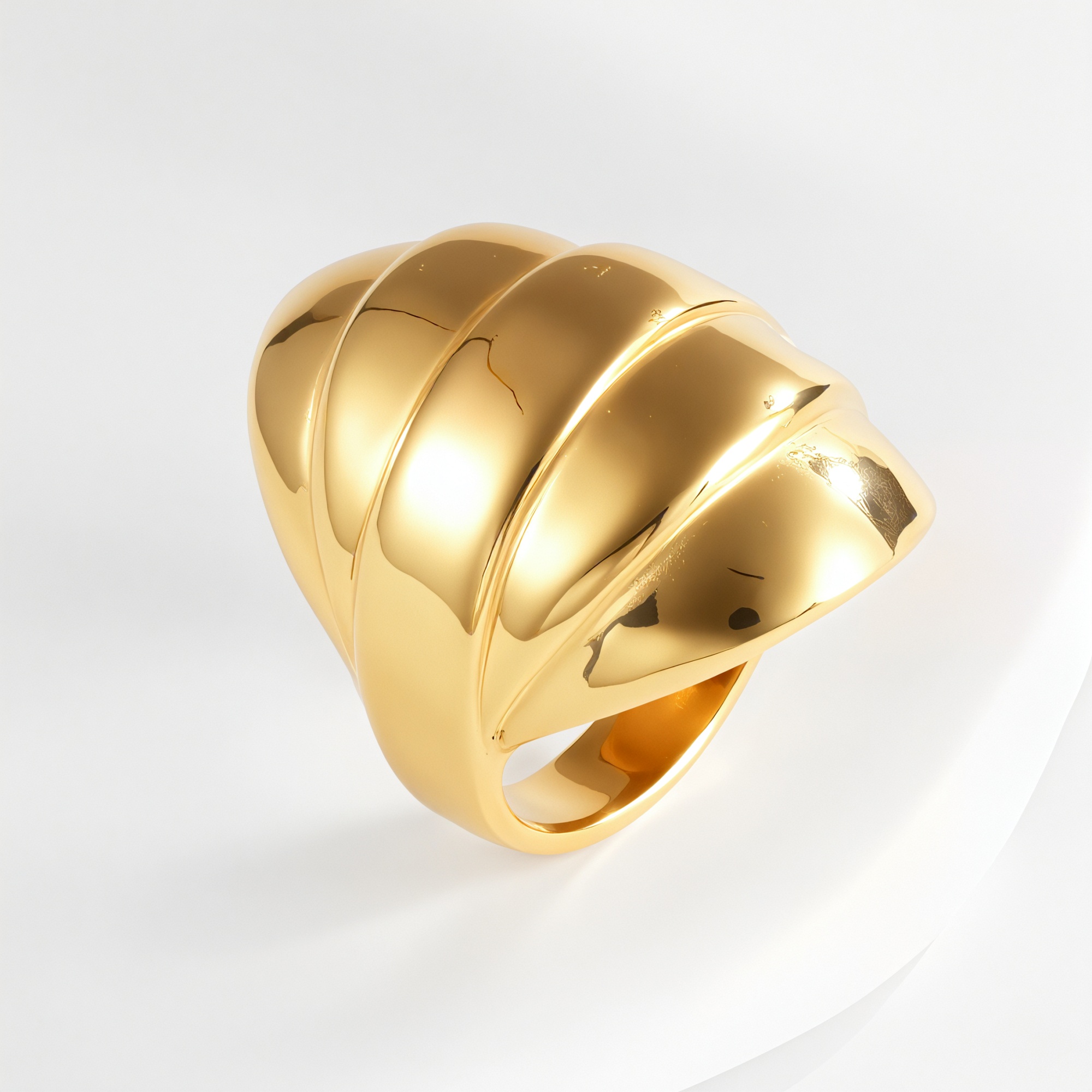 Delicate Layered Design Stainless Steel Ring for Women | G001191-JinBaoJewerly