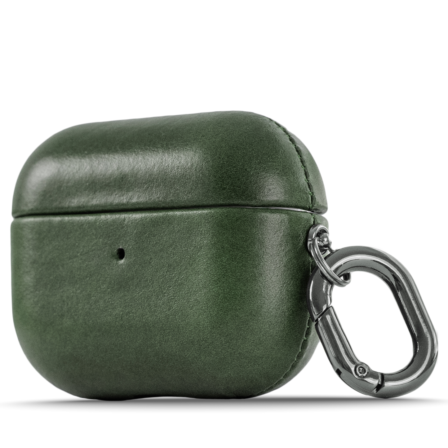 Le Pelle Handcrafted Premium Italian Leather Case - for AirPods - Two-Tone Effect with Unique Patina Over Time