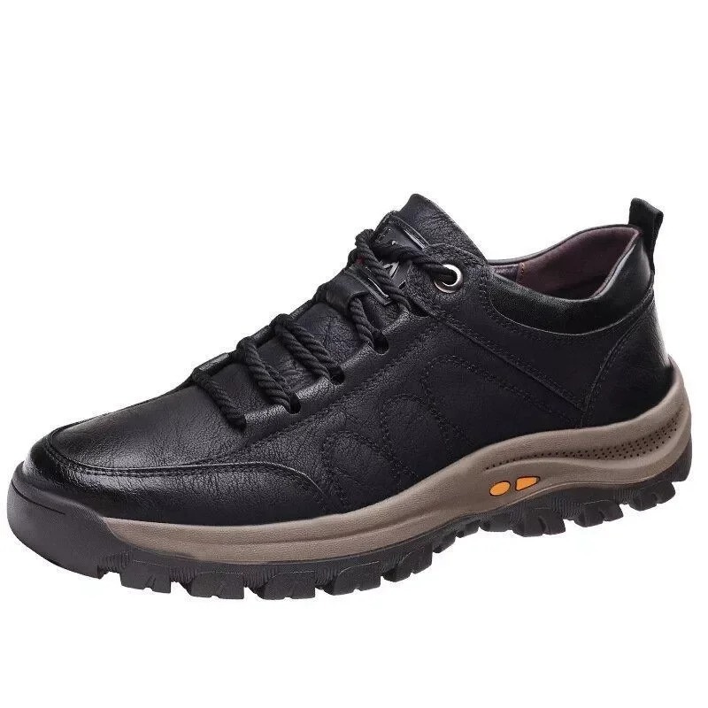 🔥ON THIS WEEK SALE 70% OFF🔥 Men's Casual Hand Stitching Leather Arch Support Shoes(Buy 2 For Free Shipping)