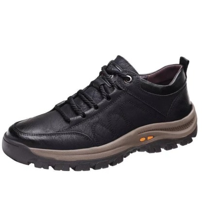 🔥ON THIS WEEK SALE 70% OFF🔥 Men's Casual Hand Stitching Leather Arch Support Shoes(Buy 2 For Free Shipping)