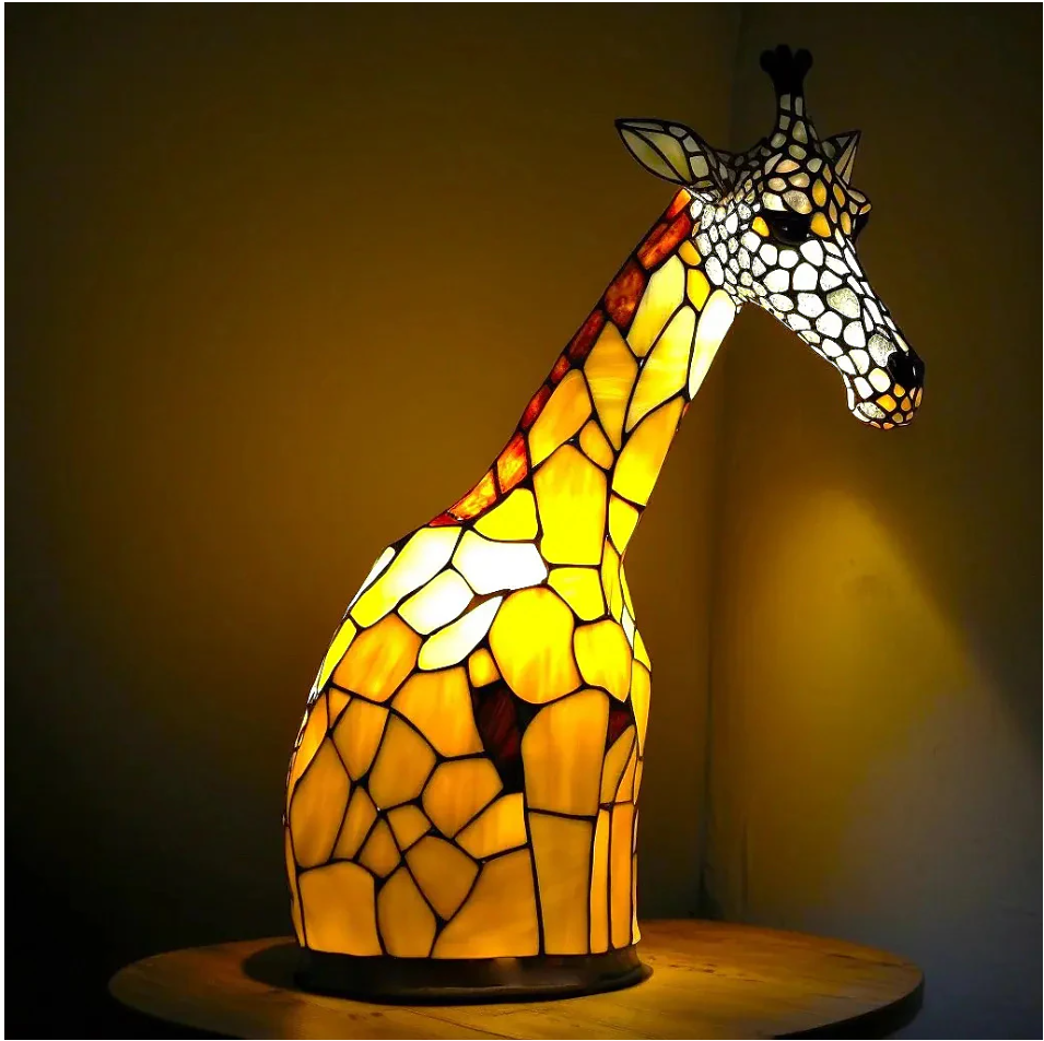 💡Animal series home decoration💡💝2D flat metal animal desktop decoration painting💝