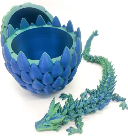 🔥Limited Edition Promotion -49% OFF-🐉3D-Printed Articulated Crystal Dragon