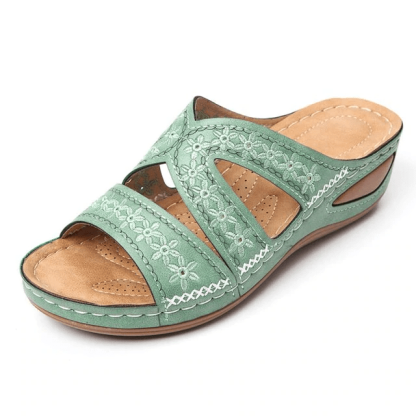 🔥Summer Special Sale-Premium Orthopedic Thick Platform Slipper Sandals