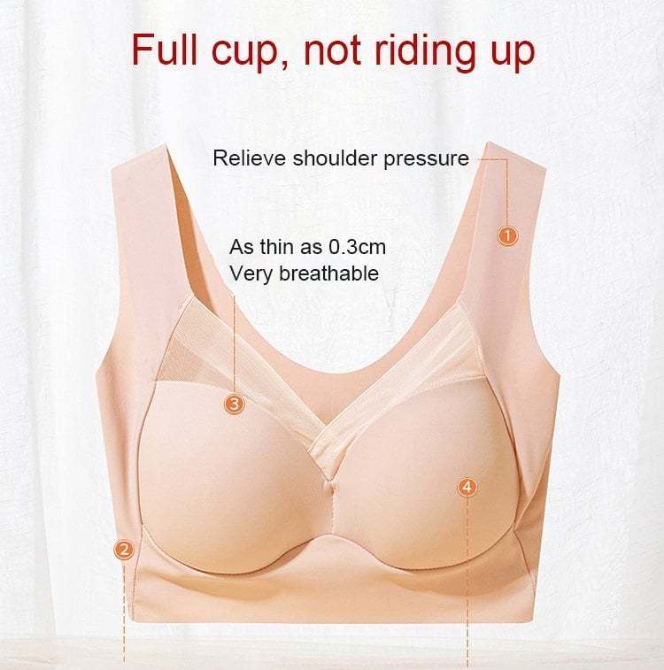 🔥Last Day Buy 1 Get 3 Packs🔥-🔥Sexy Push Up Wireless Bras