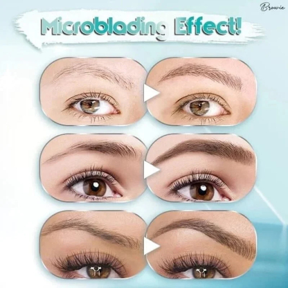 ✨Last Day Sale 59% OFF✨3D Waterproof Microblading Eyebrow Pen 4 Fork Tip Tattoo Pencil