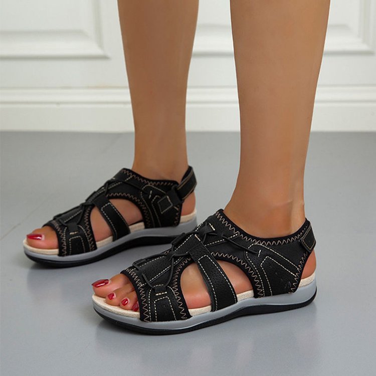 2022 New Open Toe Velcro Sandals - Best Walking Sandals for Women