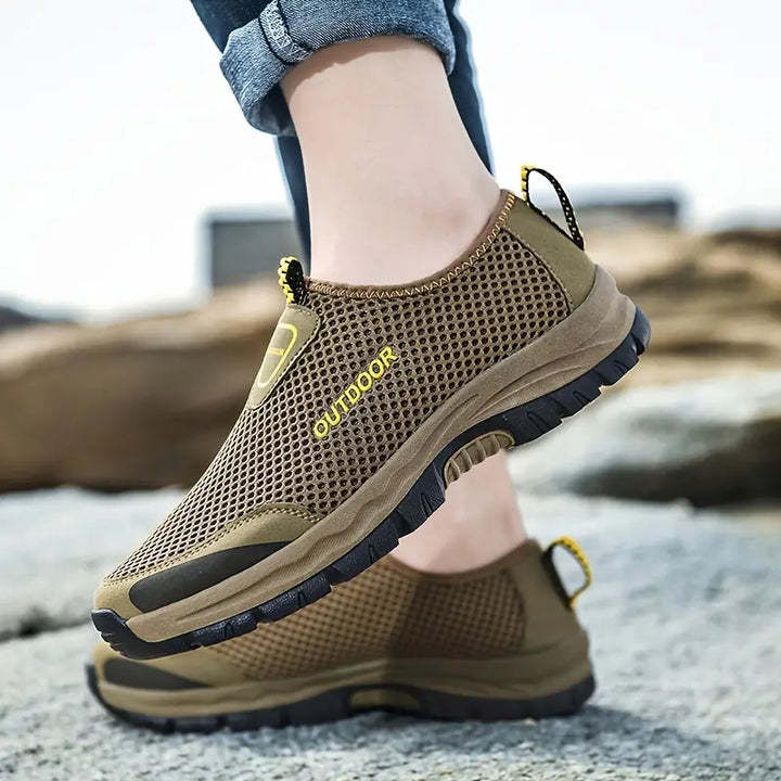 🔥On This Week Sale Off 70%🔥Men Breathable Air Lightweight Hiking Walking Shoes, Spring And Summer