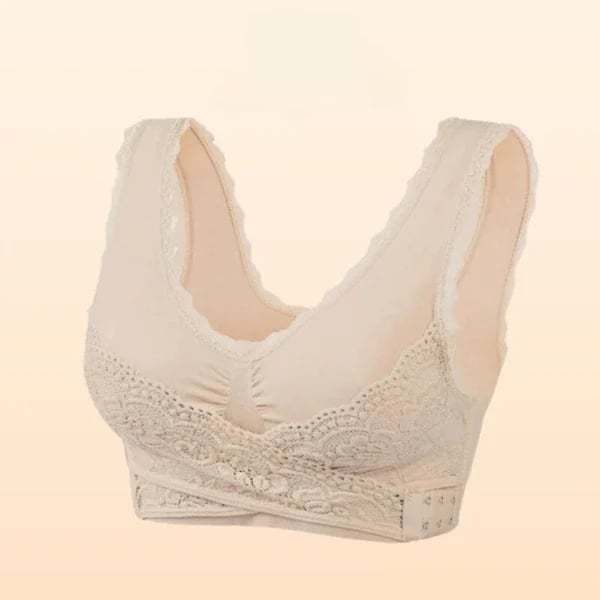 Comfy Corset Bra Front Cross Side Buckle Lace Bras🎁