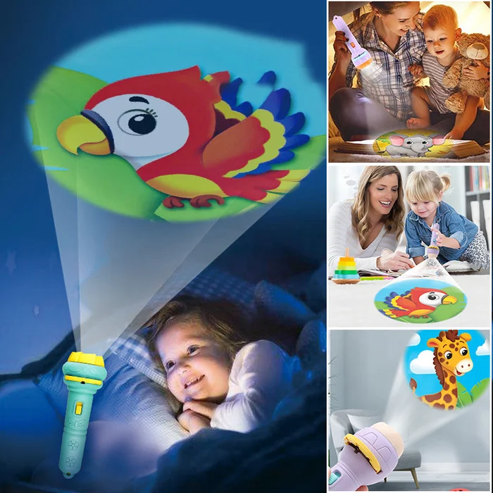 (🌲EARLY CHRISTMAS SALE) 🎁Kids Torch Projection Light