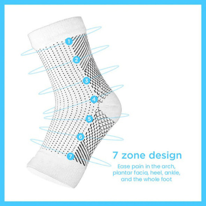 【5 pairs】 Varicose edema care socks for free 【 pair of ankle repair socks】