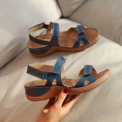 <HOT SALE> ❗ Women Summer Wedges Open Toe Comfy Walking Work Sandals