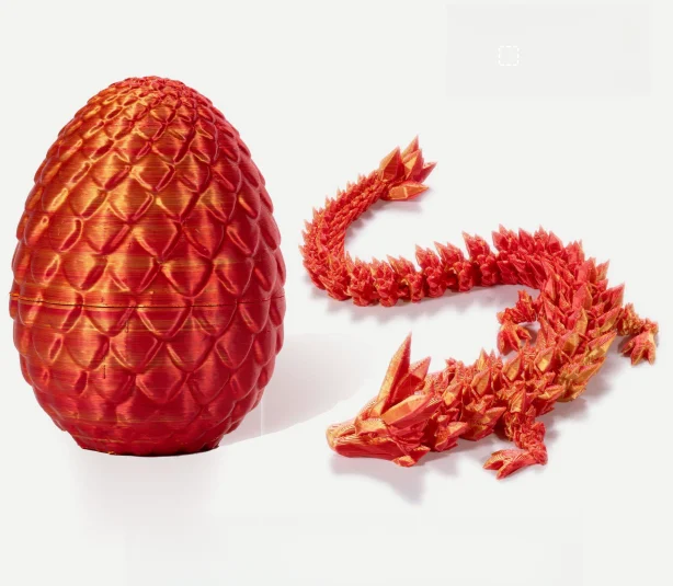 🔥Limited Edition Promotion -49% OFF-🐉3D-Printed Articulated Crystal Dragon