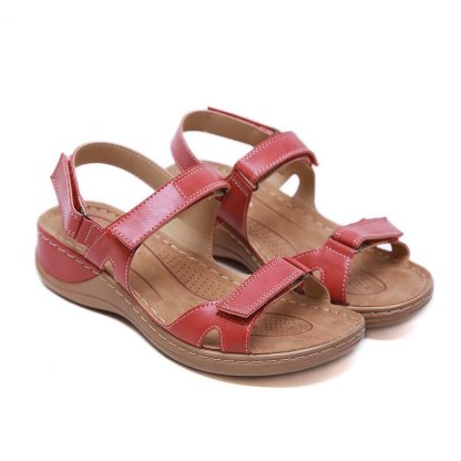 <HOT SALE> ❗ Women Summer Wedges Open Toe Comfy Walking Work Sandals