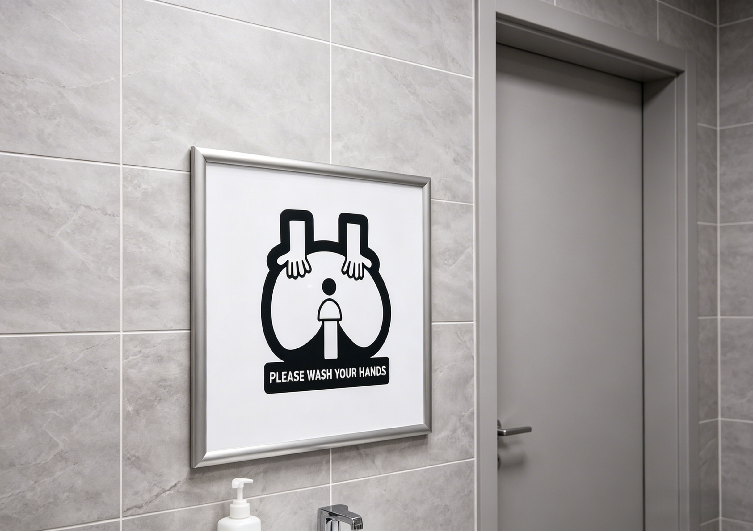 Please wash your hands.
