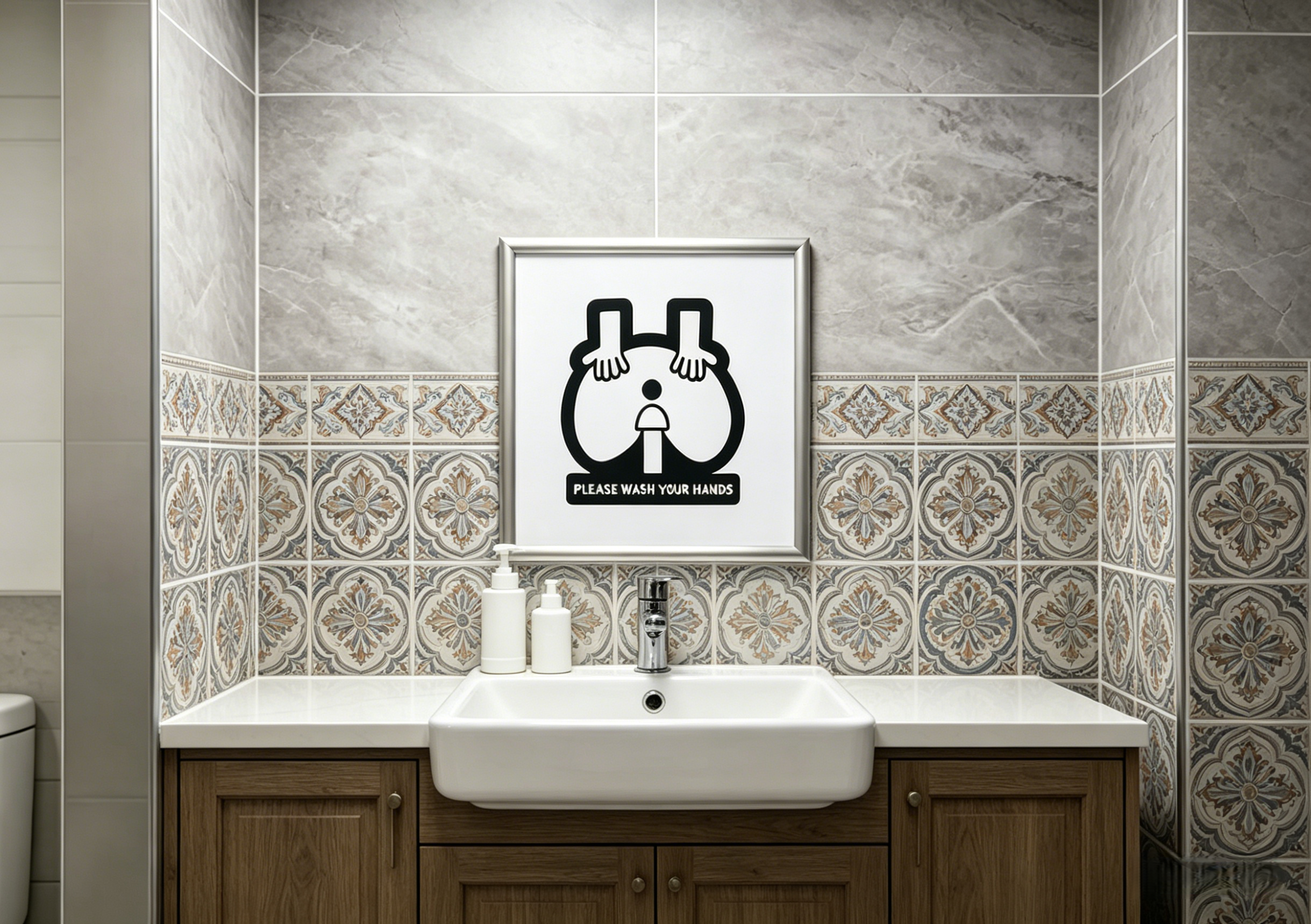 Please wash your hands.