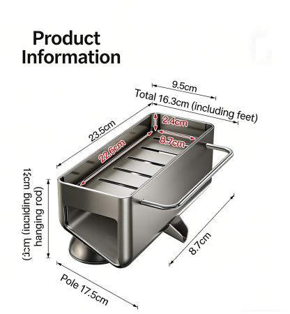 Kitchen Storage Draining Rack