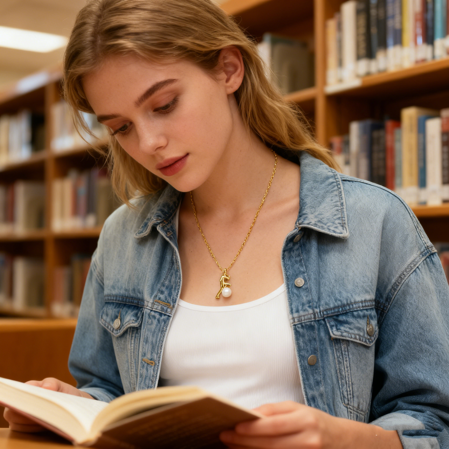 Atlas Pearl Necklace