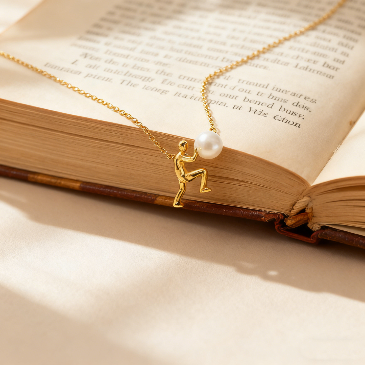 Atlas Pearl Necklace