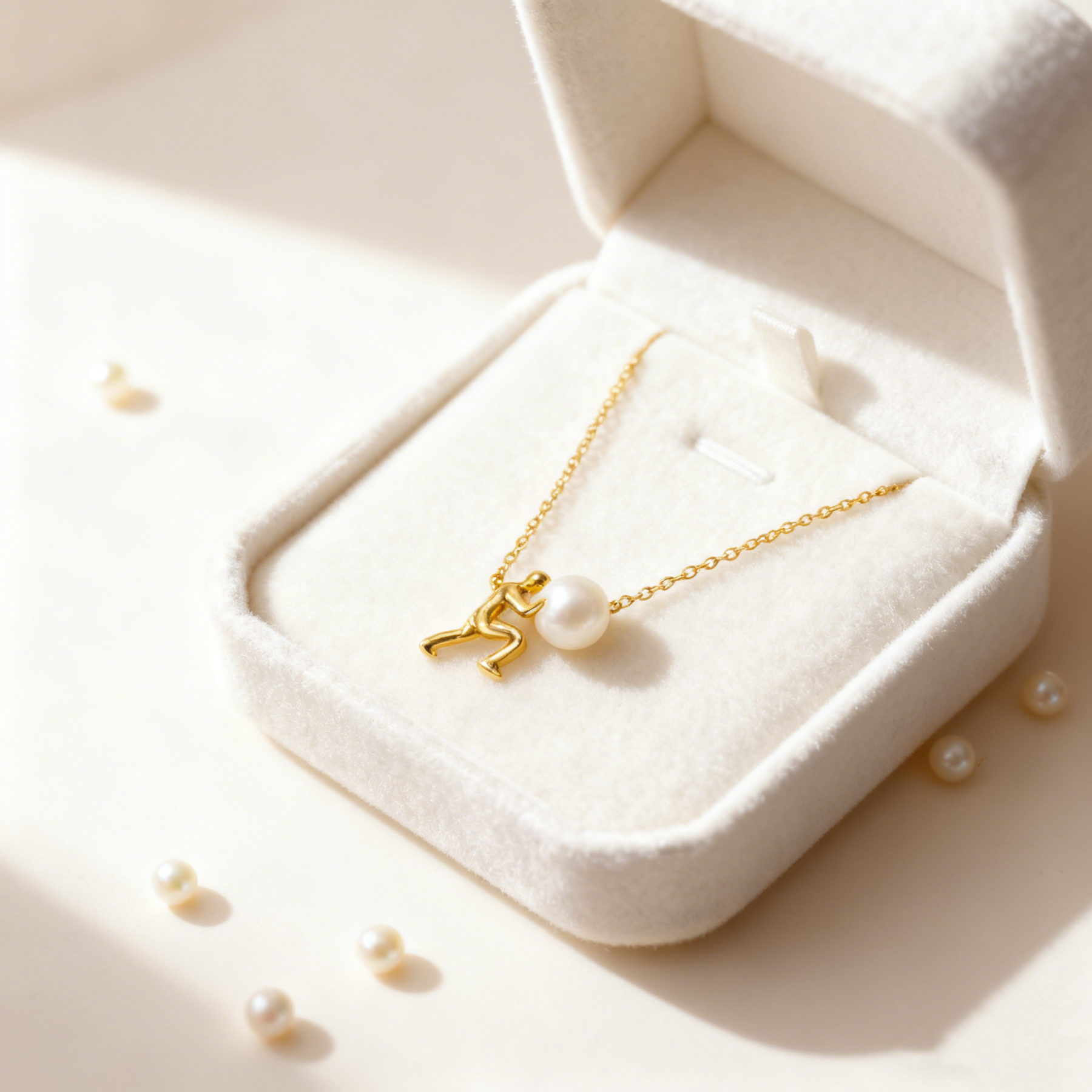 Atlas Pearl Necklace