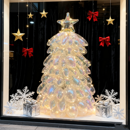 3D Christmas Tree Balloons