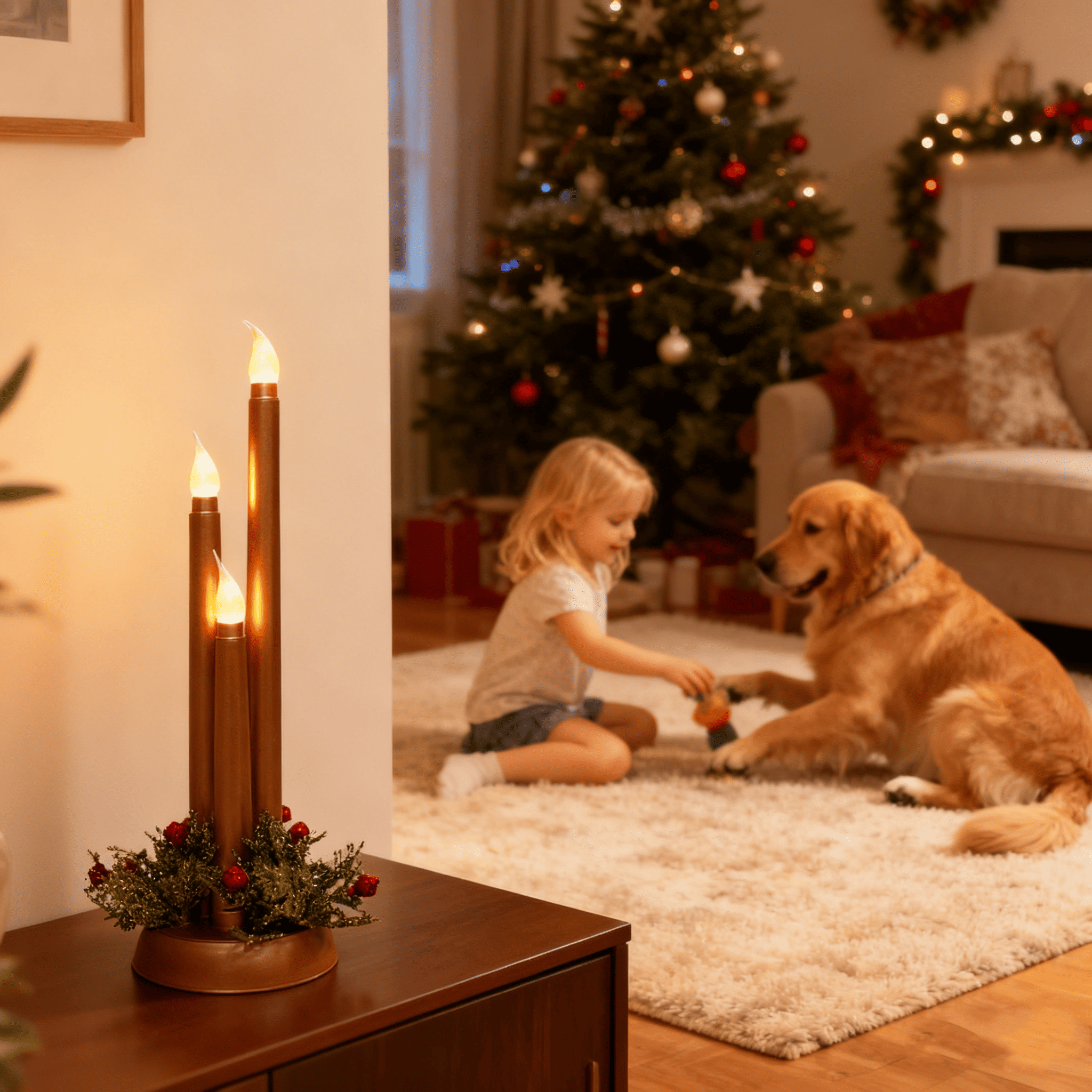 Christmas LED Candle Lights