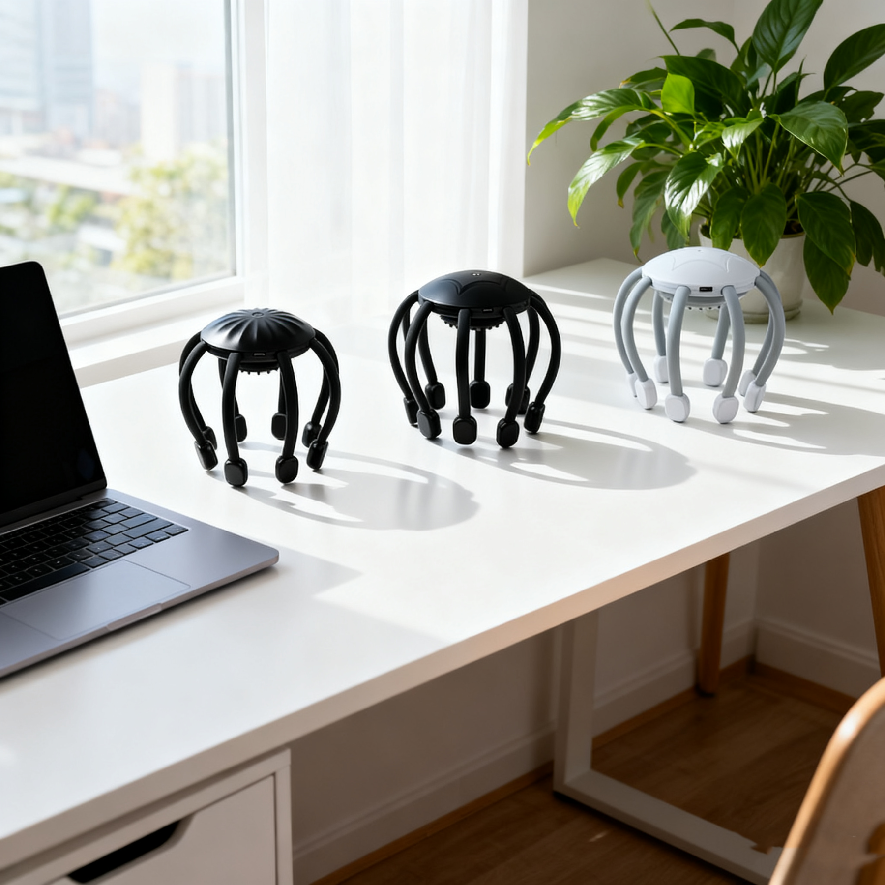 Multi-dimensional head massager