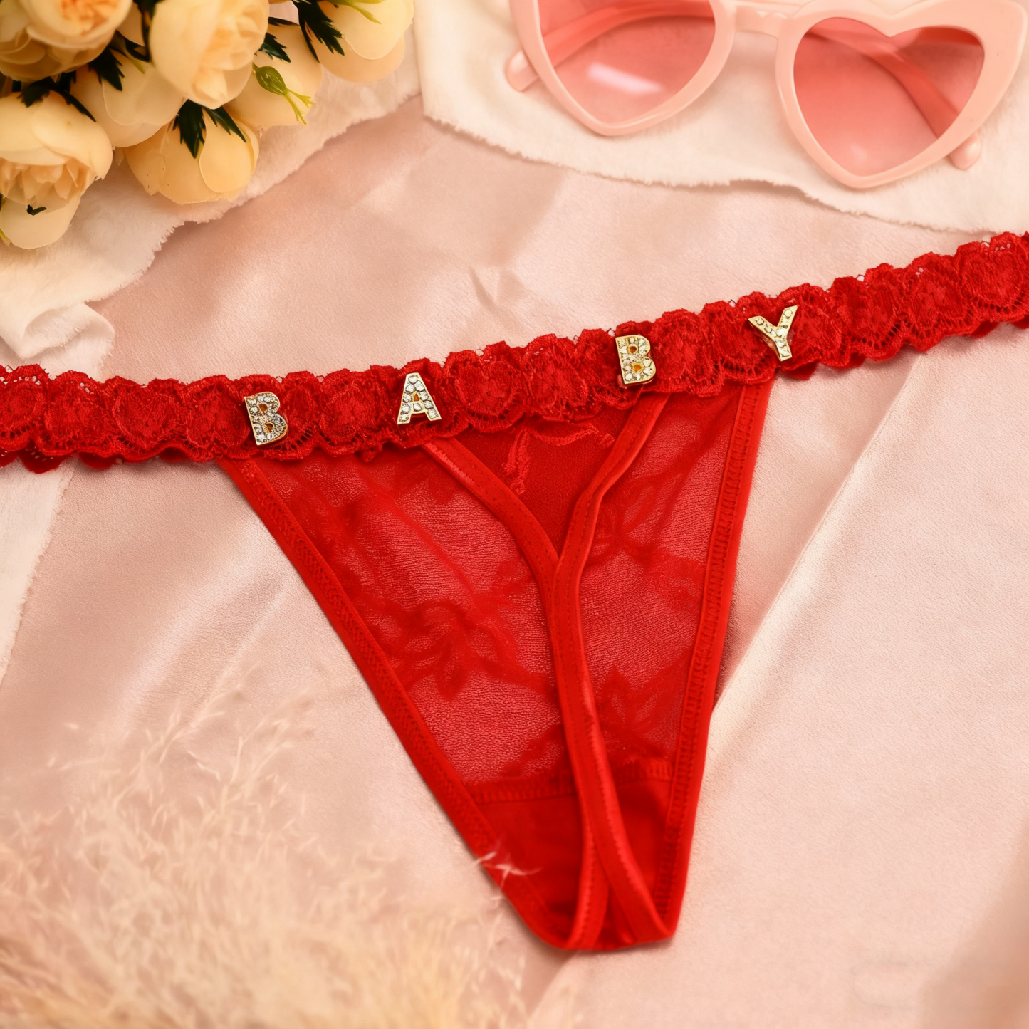 DIY Alphabet Thongs
