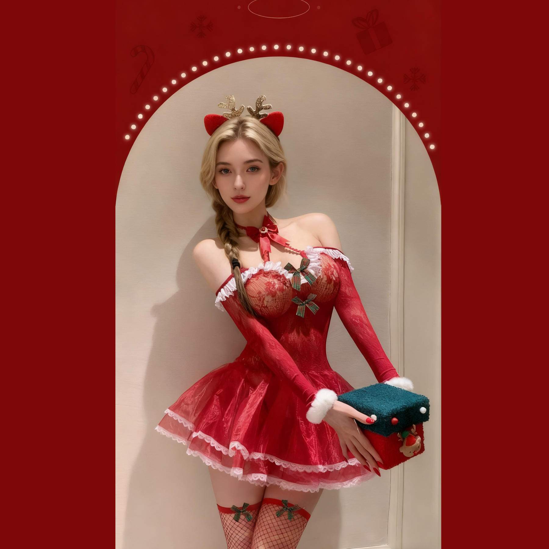 Christmas elk uniform