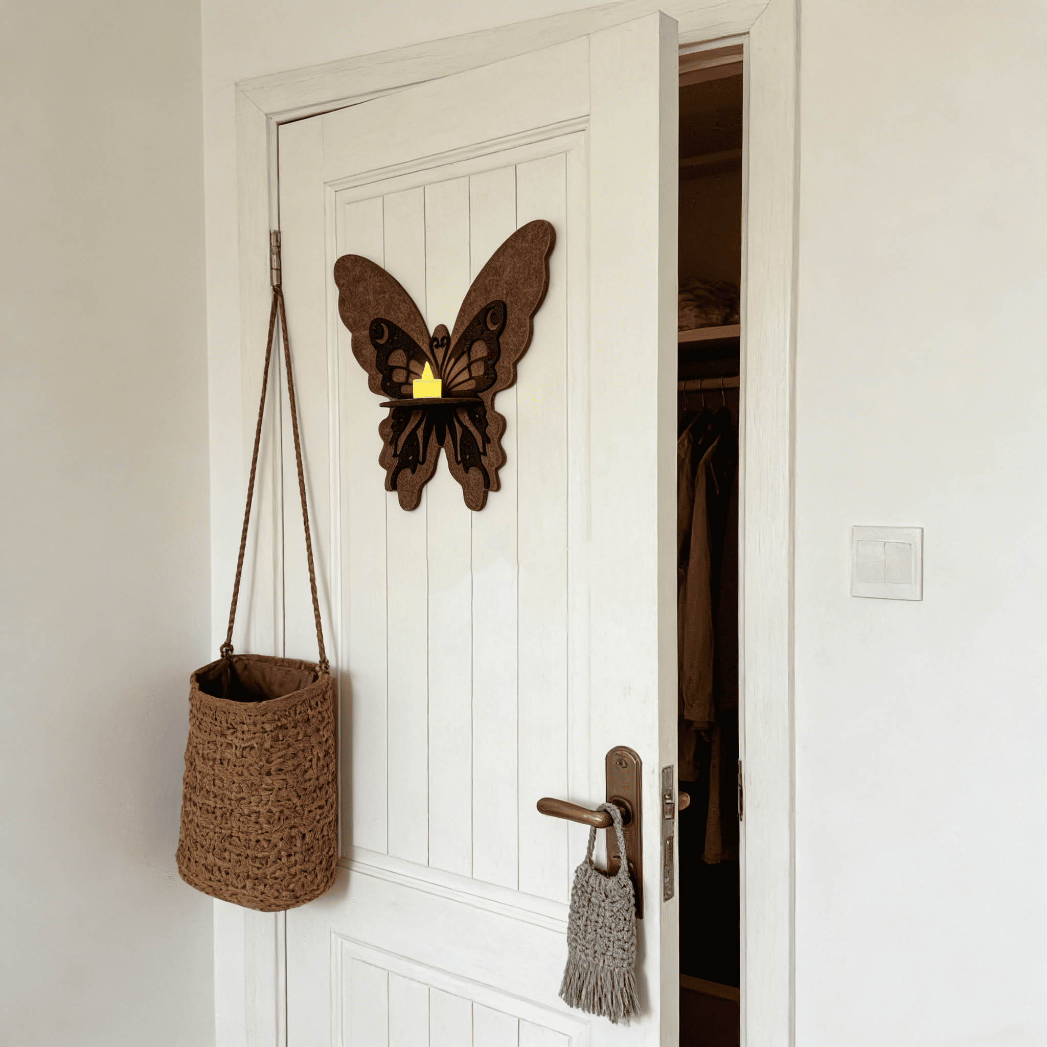 Felt Butterfly Wall Stickers