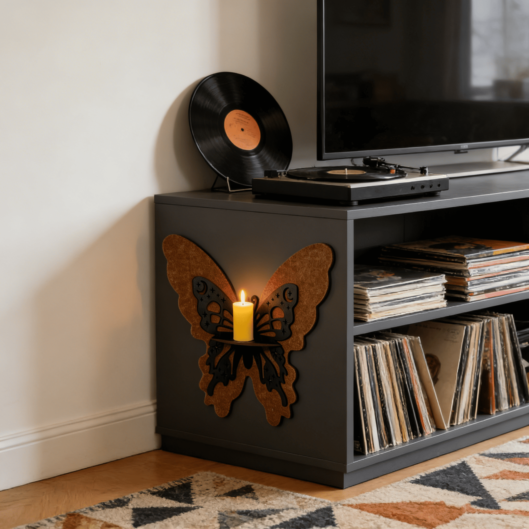 Felt Butterfly Wall Stickers