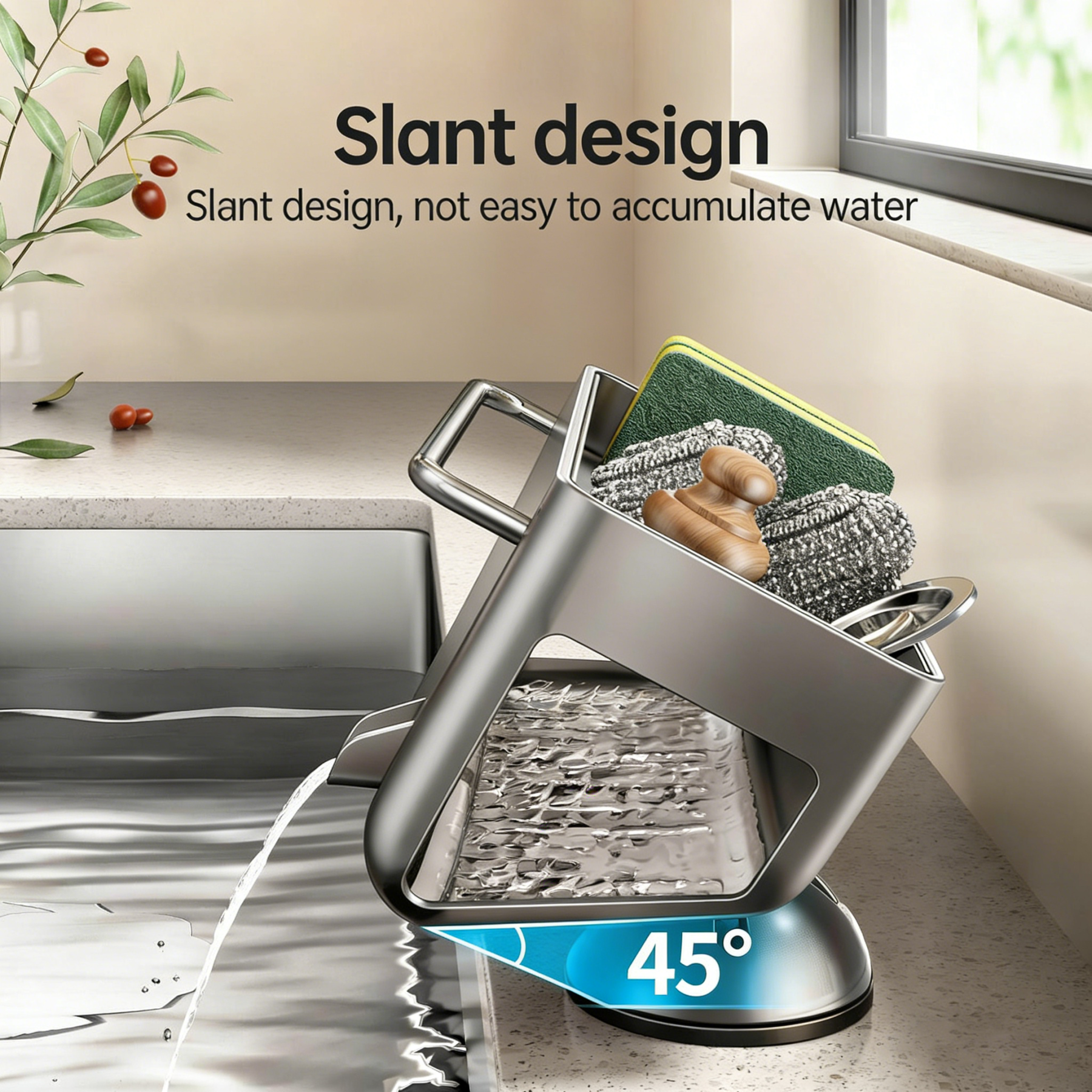 Kitchen Storage Draining Rack