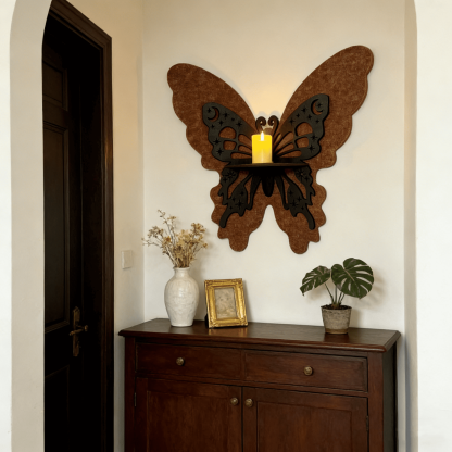 Felt Butterfly Wall Stickers