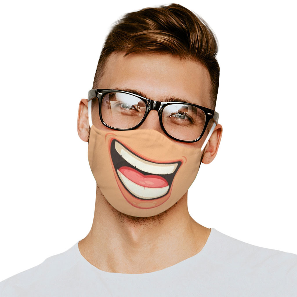 3D cartoon expression mask