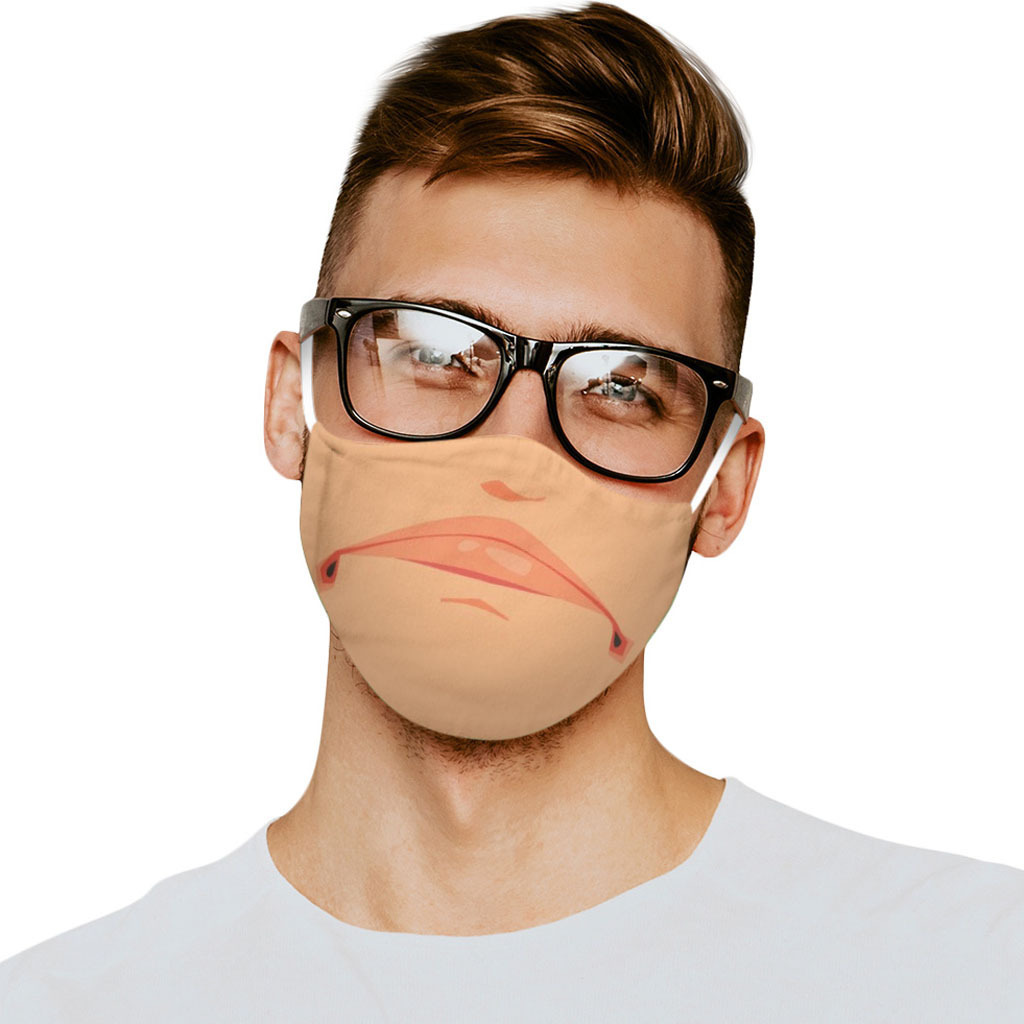 3D cartoon expression mask
