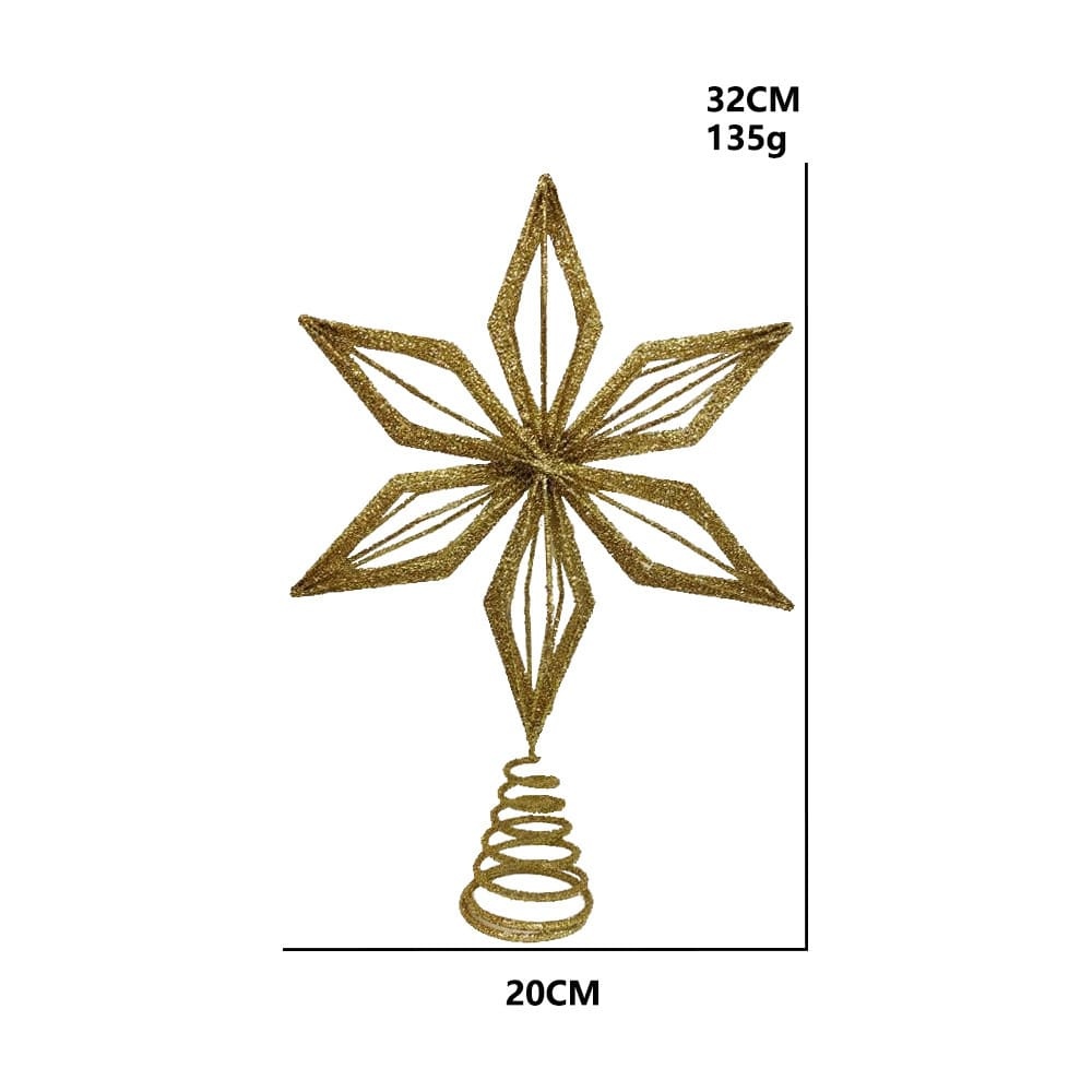 DIY Christmas Tree Top Decoration