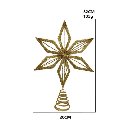 DIY Christmas Tree Top Decoration