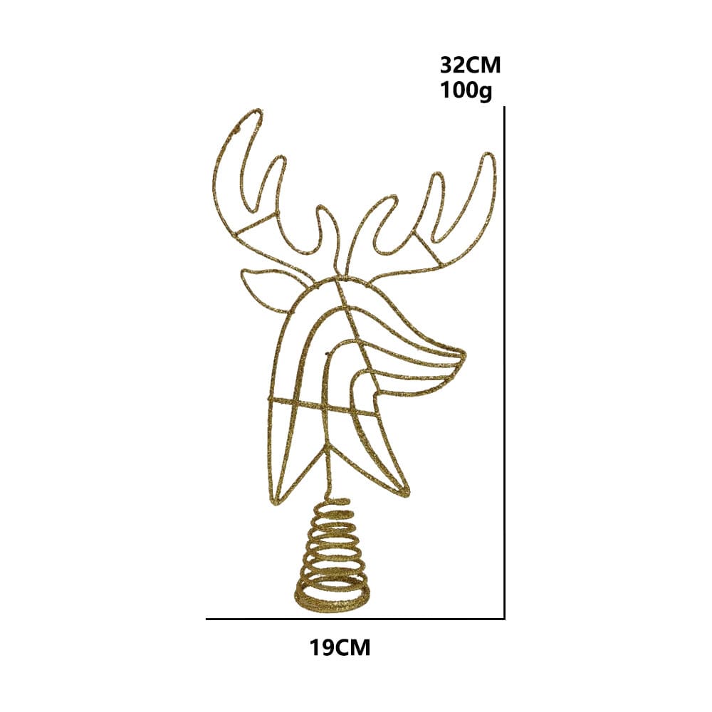 DIY Christmas Tree Top Decoration