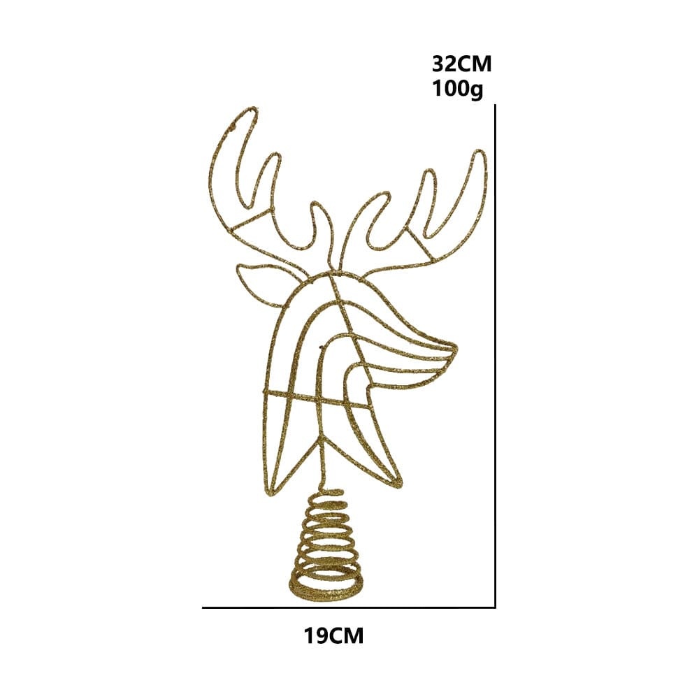 DIY Christmas Tree Top Decoration