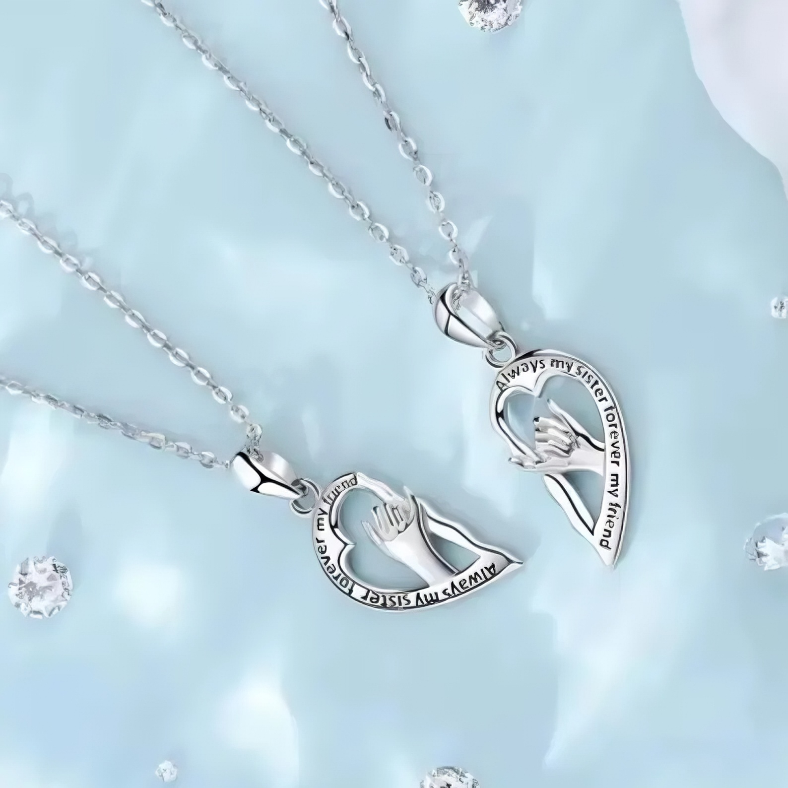 Heart-Shaped Pendant Necklace