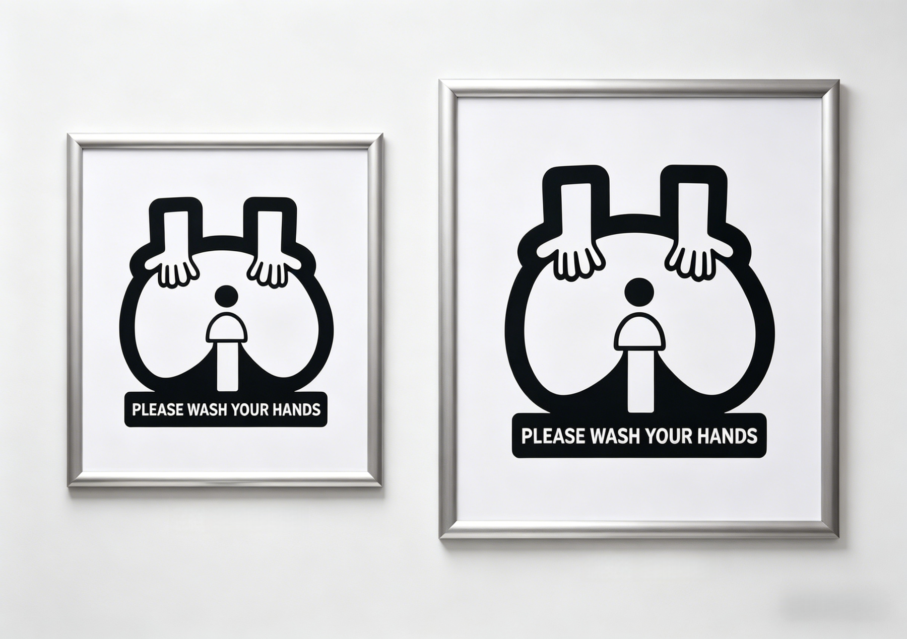 Please wash your hands.